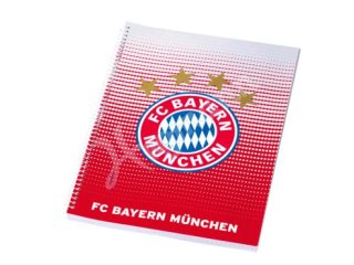 FCB Fanartikel im rot-weißen Punkteverlauf-Design
