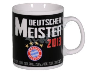 Tasse Deutscher Meister 2013 FC Bayern, 0,25 Liter