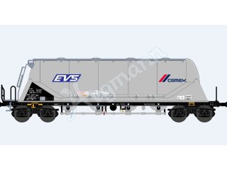 nme 203635 Zementsilowagen Uacns EVS-cemex, neues Logo, silber