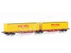 Mehano 90664 H0 1:87 Containerwg. Sggmrss´90 Touax bel.m. 2 Max Bögl Planencontainern Vedes-MC exklusiv