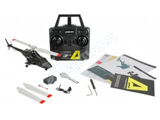 AMEWI Bell 222 Airwolf Helikopter 4-Kanal 6G RTF 