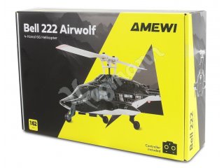 AMEWI Bell 222 Airwolf Helikopter 4-Kanal 6G RTF 