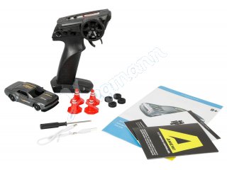 AMEWI Drift Sport Muscle Car mit Gyro 4WD 1:43 RTR grau