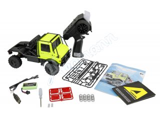 AMEWI 22767 Mercedes-Benz Unimog U4000 Scale Crawler 4WD 1:18 RTR grün