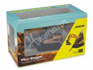 Mini-Bagger aus Metall 8-Kanal 1:64 RTR