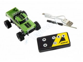 RC-Monstertruck Die Cast 1:64 RTR grün