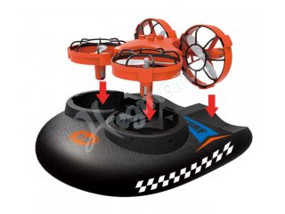Trix 3-in-1 Drohne Luftkissenfahrzeug orange