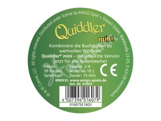 AMIGO 01607 Quiddler mini