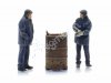 ARTITEC 5220016 Bahnarbeiter mit Feuertonne (2x) Maßstab Z