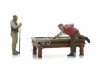 ARTITEC 387693 Billardtisch mit 2 Figuren Maßstab H0