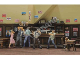 ARTITEC 5870154 Kneipenschlägerei Maßstab H0