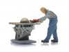 ARTITEC 387663 Kreissäge mit Figur Maßstab H0