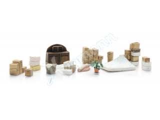 ARTITEC 387630 H0 Umzugskartons und Hausrat