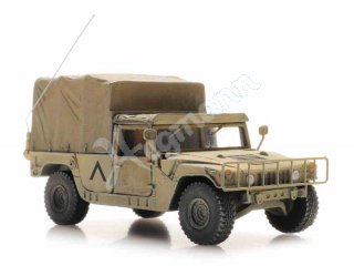 ARTITEC 6870542 ready 1:87 US Humvee Desert Cargo