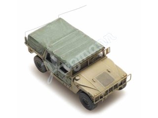 ARTITEC 6870540 ready 1:87 US Humvee Desert Jeep