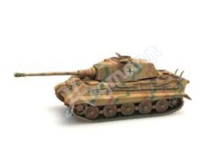WWII 1:87 Tiger II Henschel m. Zimmerit Camouflage