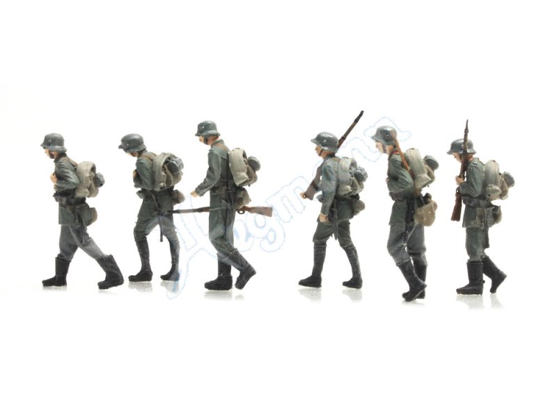 Neu Artitec 387.81-1/87 / H0 Dt Wintertarn Infantrie Fertigmodell 