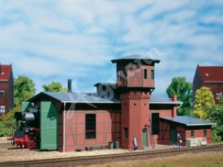 AUHAGEN 11400 Lokschuppen mit Wasserturm