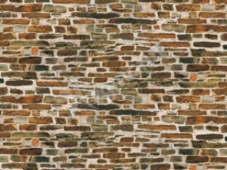 AUHAGEN 50115 Dekorpappen Kalksteinmauer