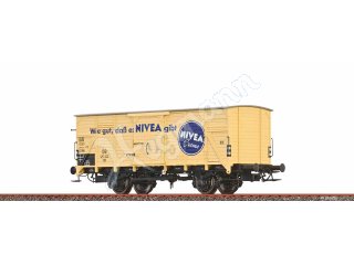 BRAWA 49034 H0 Güterwagen G10 DB, III, Nivea