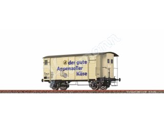 BRAWA 47884 H0 Güterwagen Gklm SBB, IV, Appenzeller