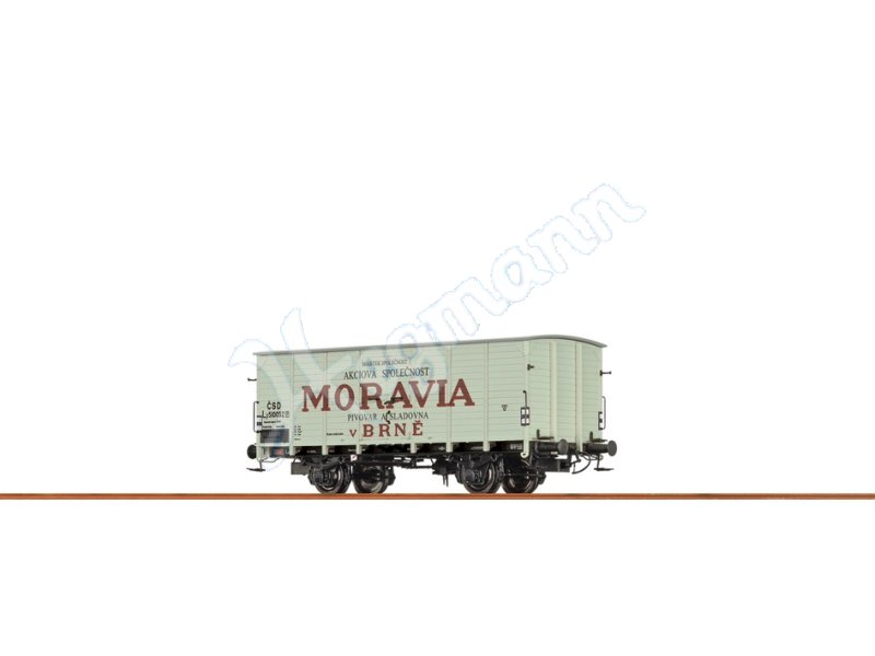 BRAWA 49723 Gedeckter Güterwagen NM G10 der KPEV I H0 BRAWA 49723 Gedeckter Güterwagen NM G10 der KPEV I H0