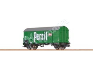 Spur N Gedeckter Güterwagen Gms35 der DB Ep.IV grün Persil Henkel