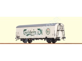 BRAWA Spur N 1:160 Kühlwagen UIC Standard 1 „Carlsberg“ der DSB