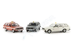 Miniaturfahrzeug-Set im Modellbahnmaßstab 1:87 H0