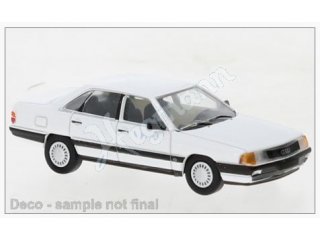 BREKINA PCX870436 H0 1:87 Audi 100 (C3), weiss, 1982,