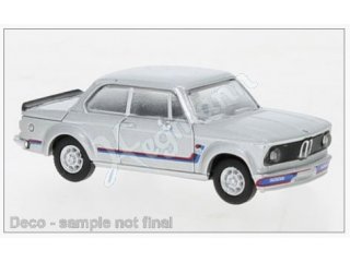 BREKINA PCX870441 H0 1:87 BMW 2002 turbo, silber, Dekor