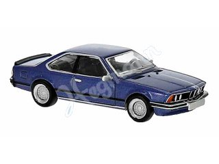 BREKINA 24351 H0 1:87 BMW 635i, metallic dunkelblau