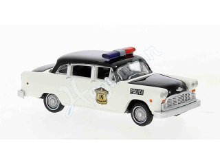 BREKINA 58941 H0 1:87 Checker Cab, Police Car, 1974