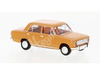 BREKINA 22415 H0 1:87 Fiat 124, orange, 1966,