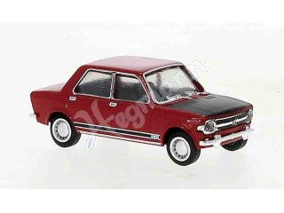 BREKINA 22531 H0 1:87 Fiat 128, rot, schwarz, 1969,