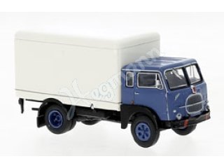 BREKINA 58606 H0 1:87 Fiat 642 Koffer, blau, weiss,
