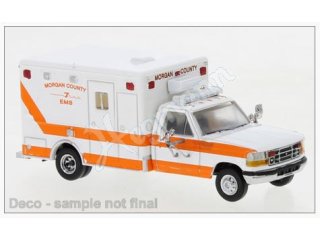 BREKINA PCX870363 H0 1:87 Ford F-350 Horton Ambulance,