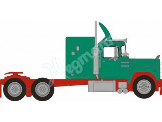 BREKINA 85803 H0 1:87 Mack RS 700, grün, rot, 1966,