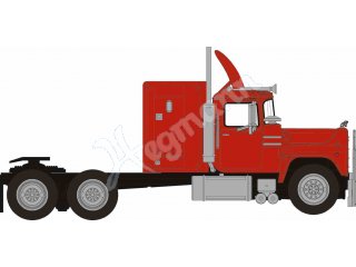 BREKINA 85801 H0 1:87 Mack RS 700, rot, 1966,