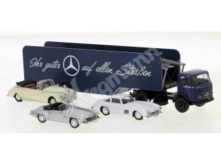 BREKINA 48044 H0 1:87 Mercedes LPS 338 Autotranspor