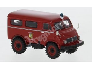 BREKINA BOS87755 H0 1:87 Mercedes Unimog 402 Feuerwehr