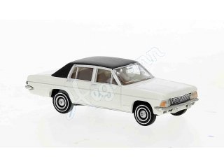 BREKINA 20724 H0 1:87 Opel Admiral, weiss, schwarz,