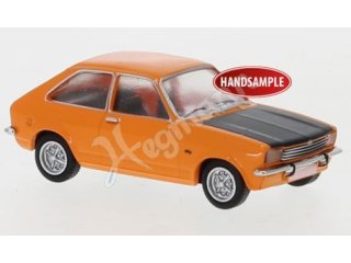 BREKINA /PCX PCX870242 Opel Kadett C City orange, matt schwarz, 1975, 
