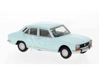 BREKINA 29117 H0 1:87 Peugeot 504, hellblau, 1961,