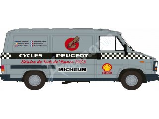 BREKINA 34921 H0 1:87 Peugeot J5 Kasten, 1982, TdF