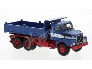 BREKINA 85652 H0 1:87 Volvo N 10 Kipper, blau, rot,