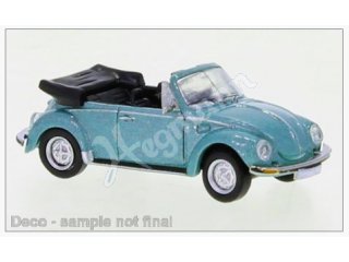 BREKINA PCX870519 H0 1:87 VW Käfer 1303 Cabriolet, meta