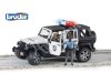 BRUDER 02527 Jeep Wrangler Unlimited Rubicon Polizeifahrzeug . und
