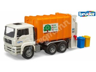 BRUDER 02772 MAN TGA Müll-LKW Hecklader