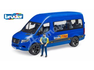 BRUDER 02681 MB Sprinter Transfer mit Fahrer